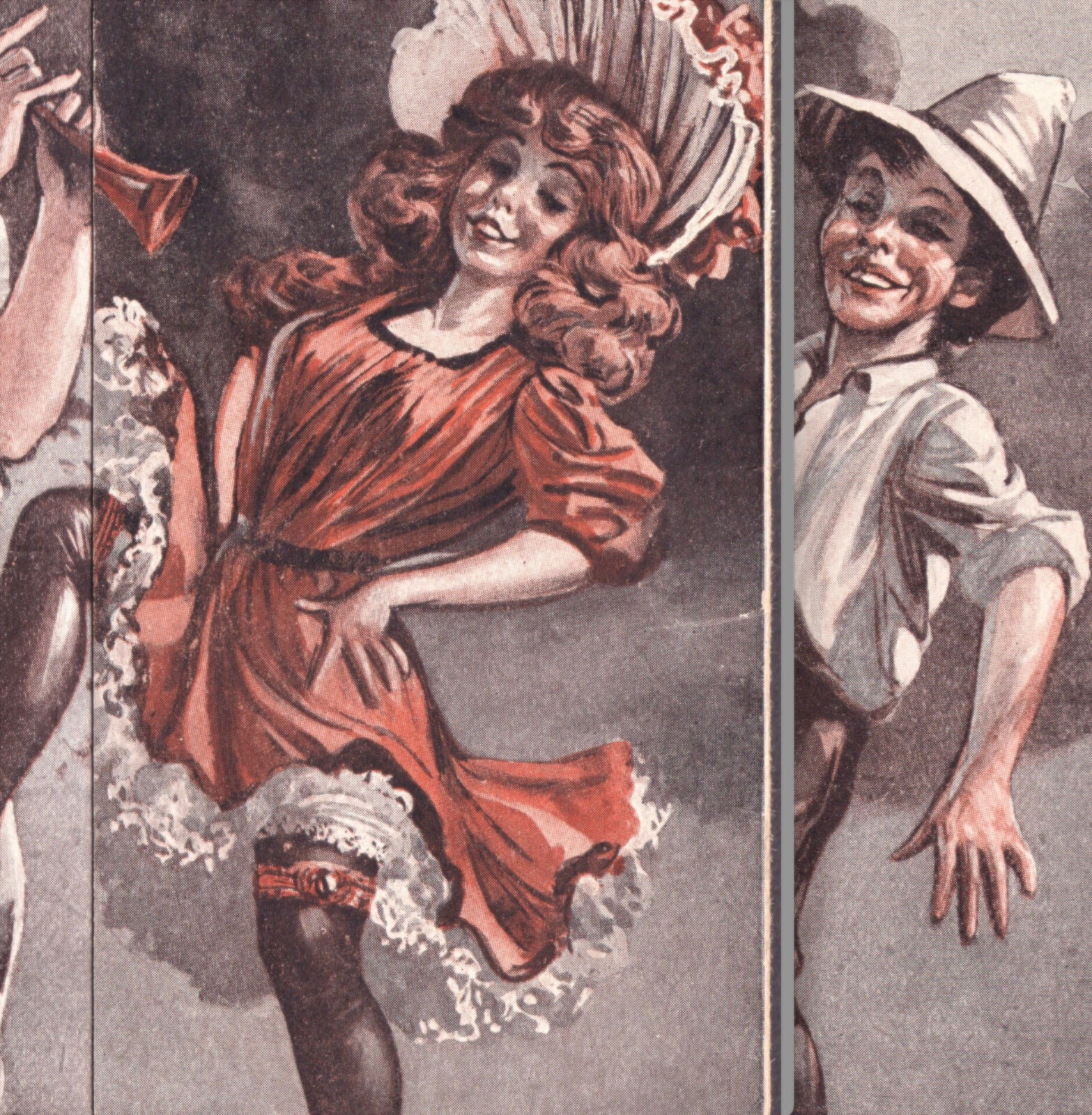 Russell Wind Stacker Risque Farmers Daughter-to-Son Transistion Comic Trade Card