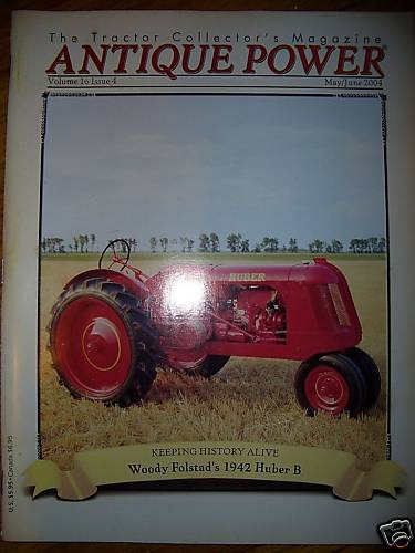 HUBER Model B tractor, OTACO, Ariens ANTIQUE POWER