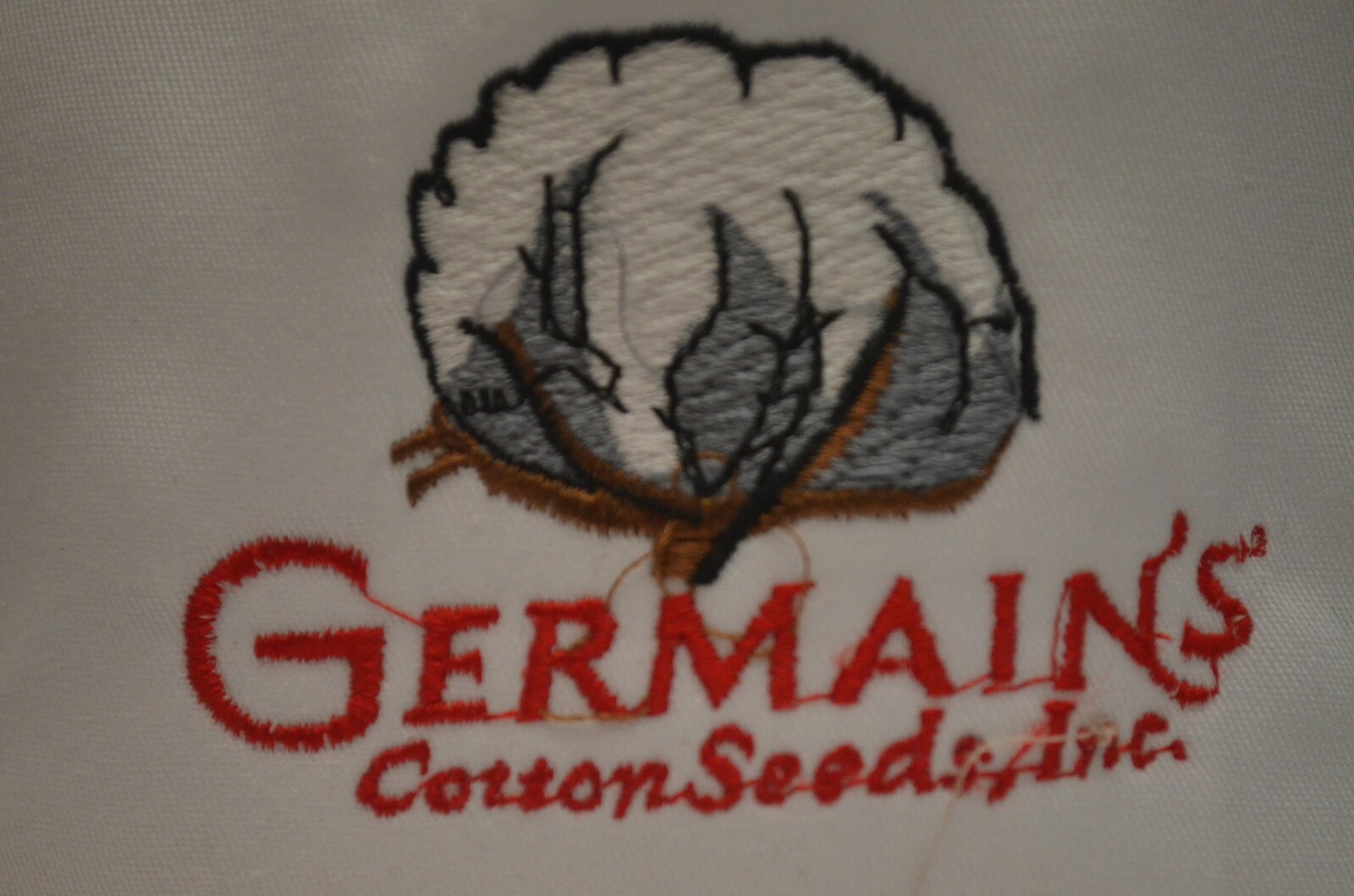 Vintage Germain’s Cotton Seeds Snapback Mesh Trucker Hat By Noble Club..