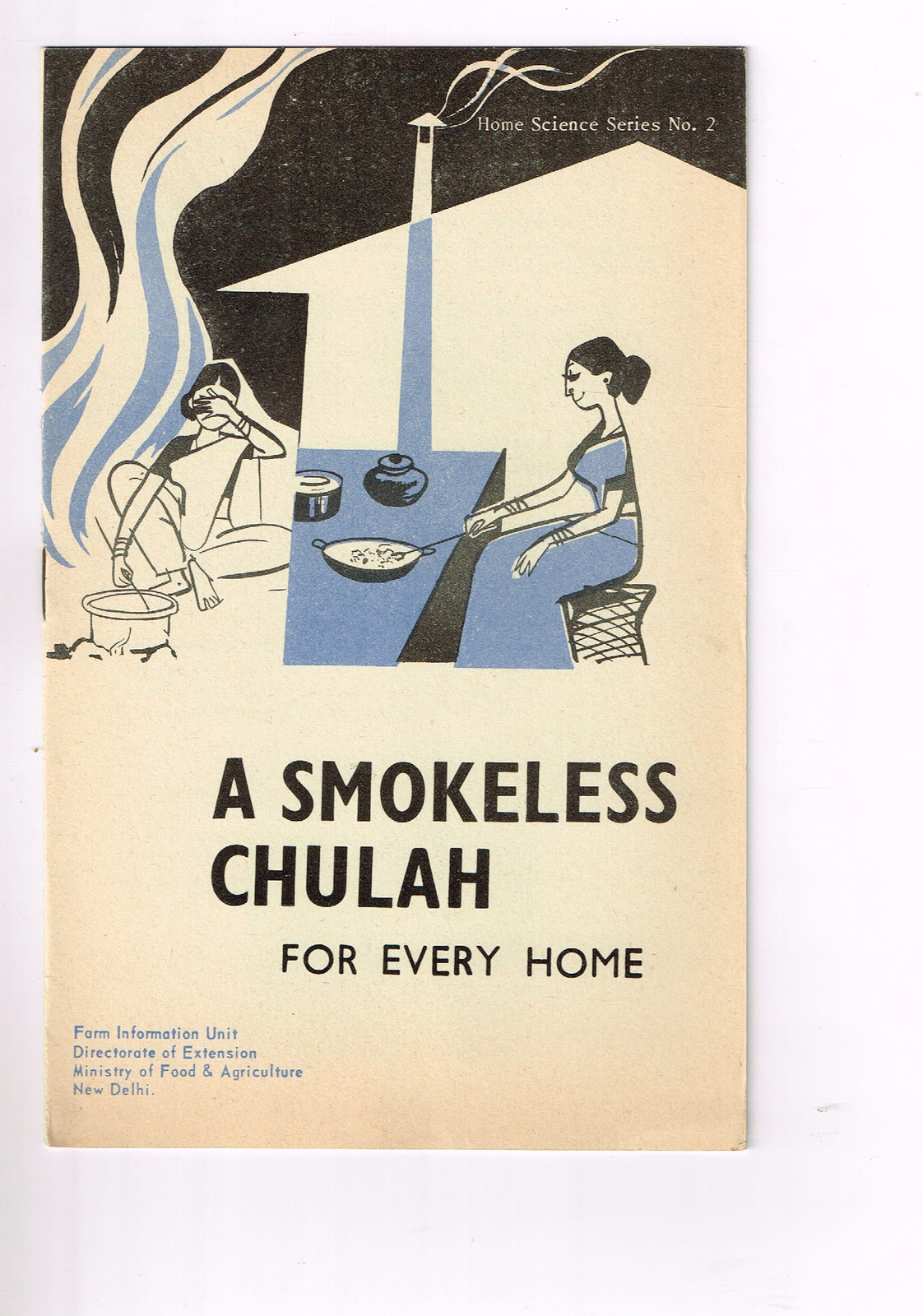 Vintage 1960s Farm Brochure India New Delhi Smokeless Chulah for Every Home