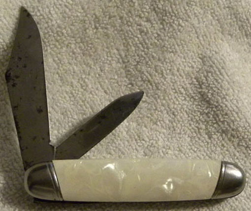 Don Stafford Livestock Hauling, WEST BRANCH, Iowa IA Advertising Pocket Knife