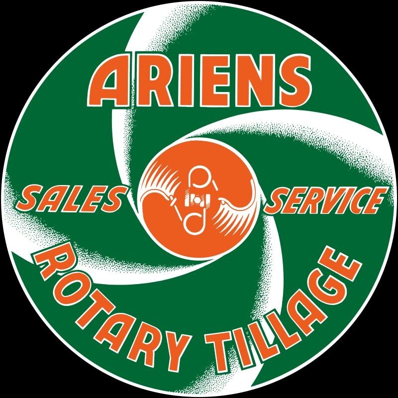 Ariens Rotary Tillage Sales & Service NEW Sign 40&Prime; Dia. Round US STEEL XXL