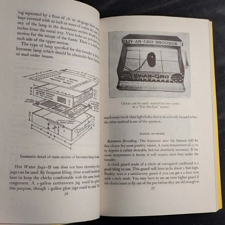 1974 Starting Right With Poultry GT Klein Sixth Printing Raising Chickens