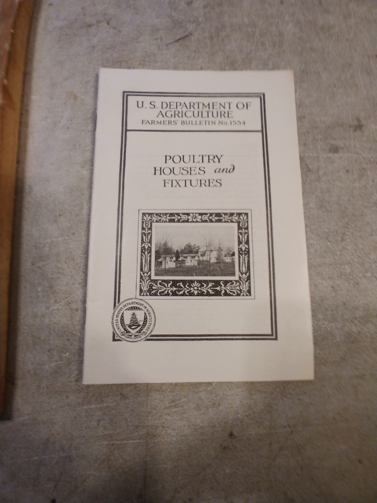 7 DEPARTMENT OF AGRICULTURE BOOKLETS On POULTRY AND BIRDS 1917 -1928