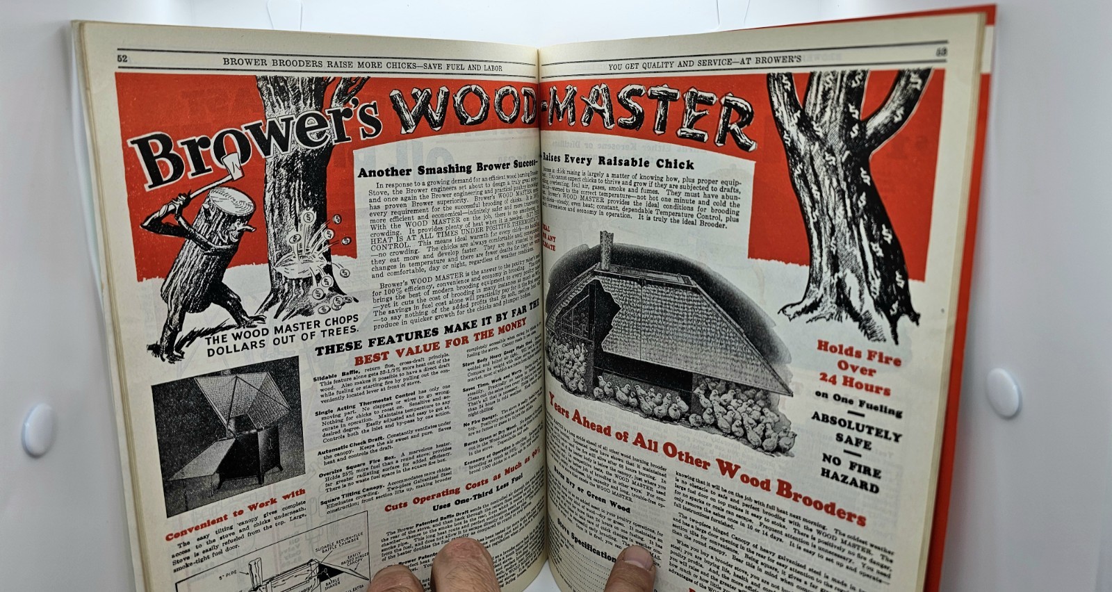 1938 BROWER MANUFACTURING CATALOG No. 48 Poultry Supplies Equipment Ranching USA