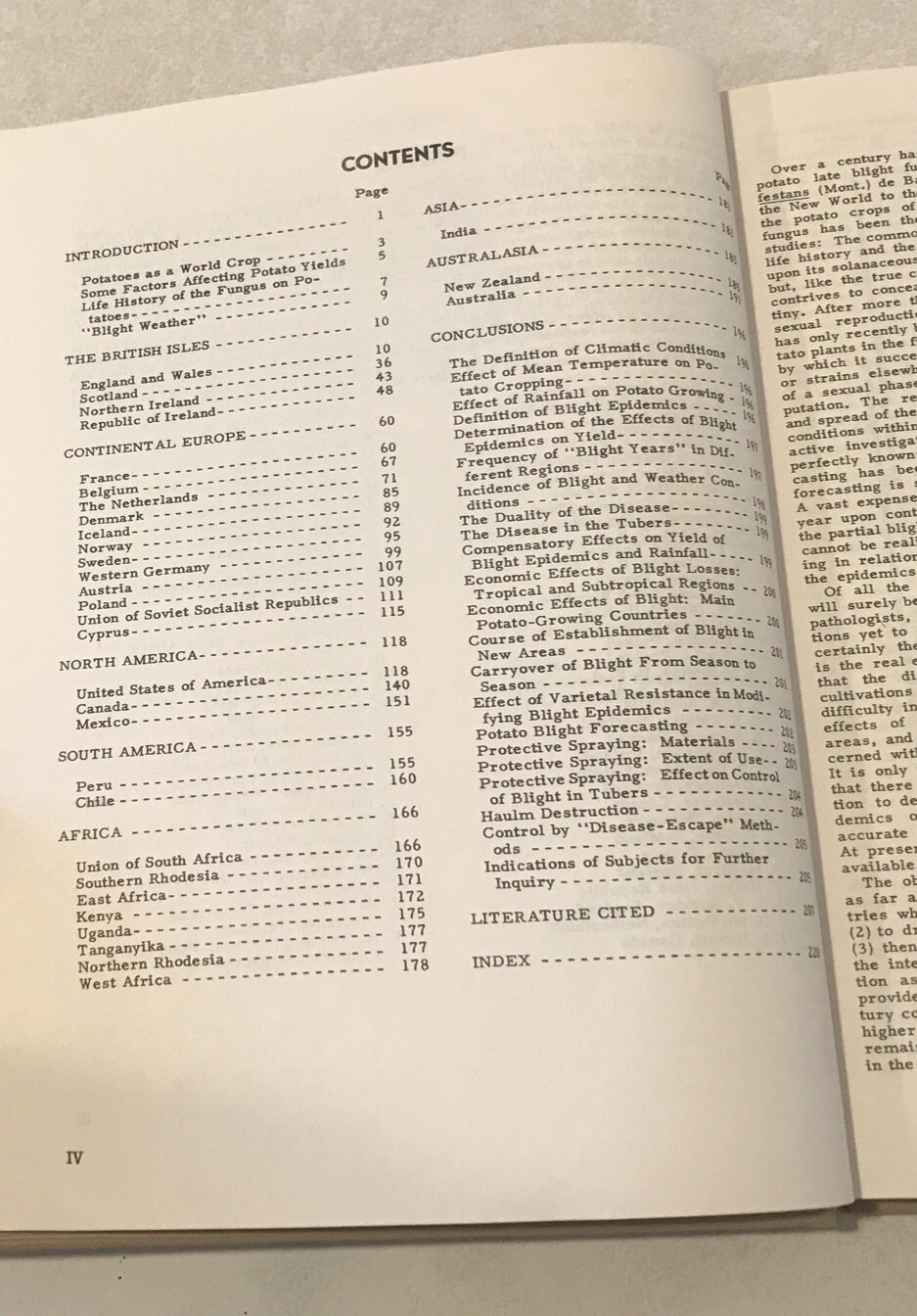 VINTAGE 1960 Potato Blight Epidemics USDA Disease Potatoes Handbook Illustrated