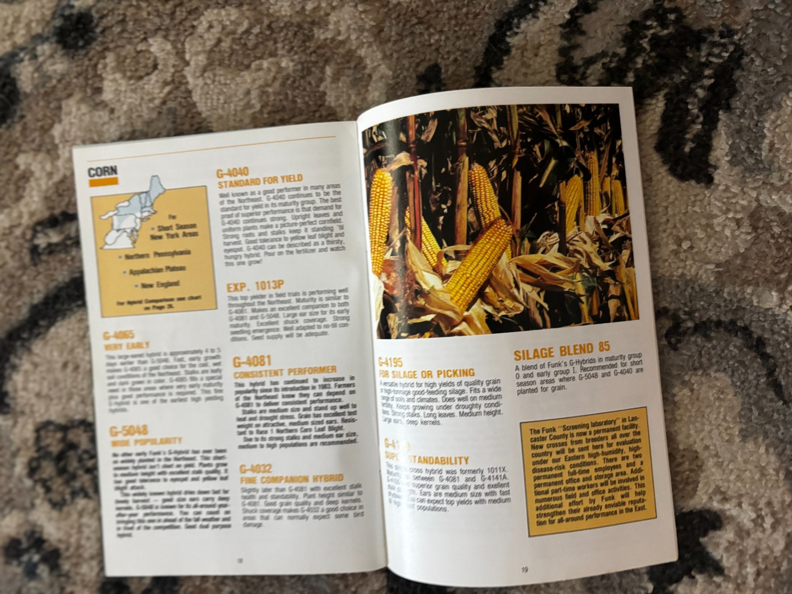 Hoffman Seed Book For 1986 Brochure DCPA26