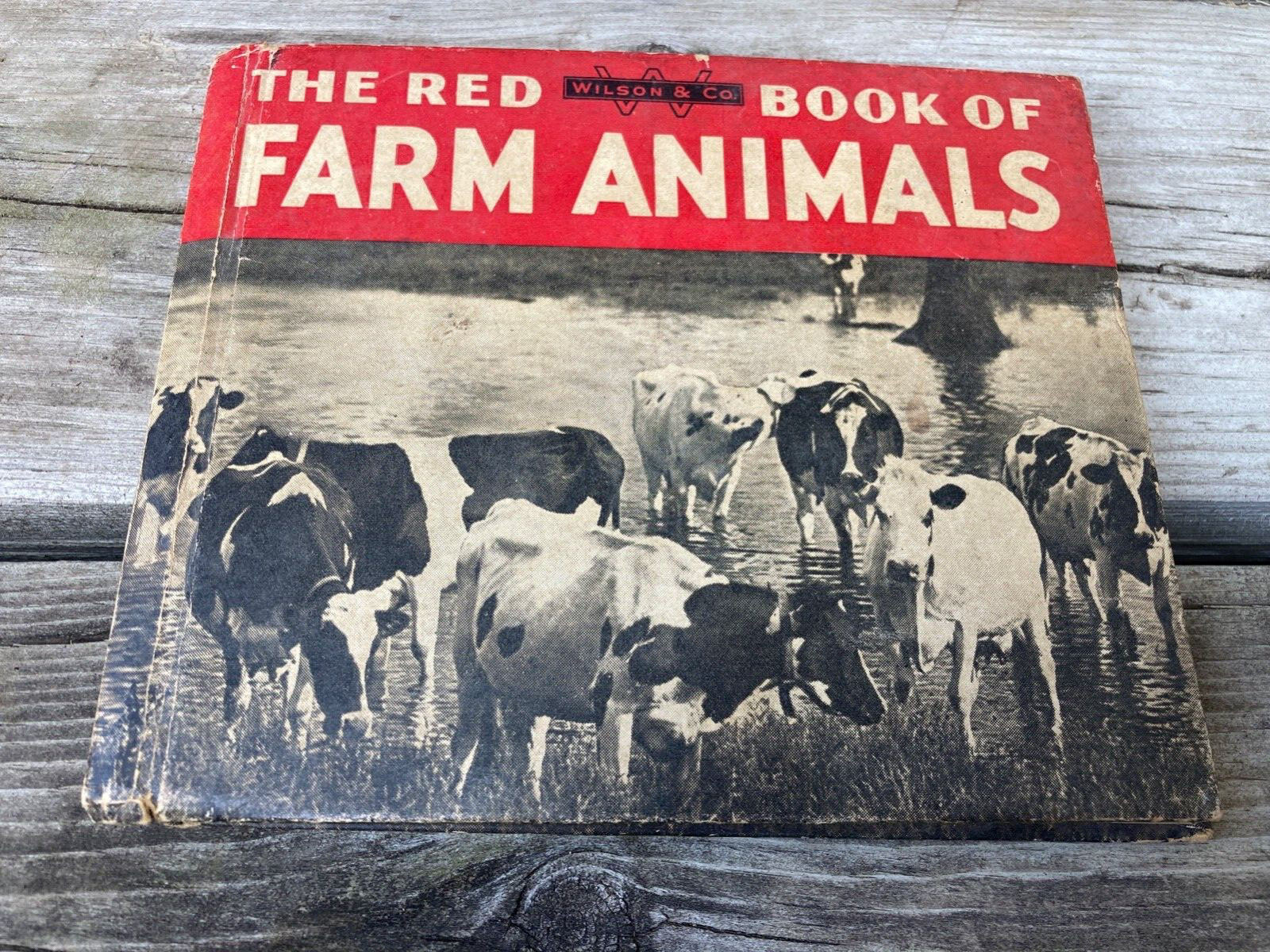 VTG WILSON & CO THE RED BOOK OF FARM ANIMALS 1935