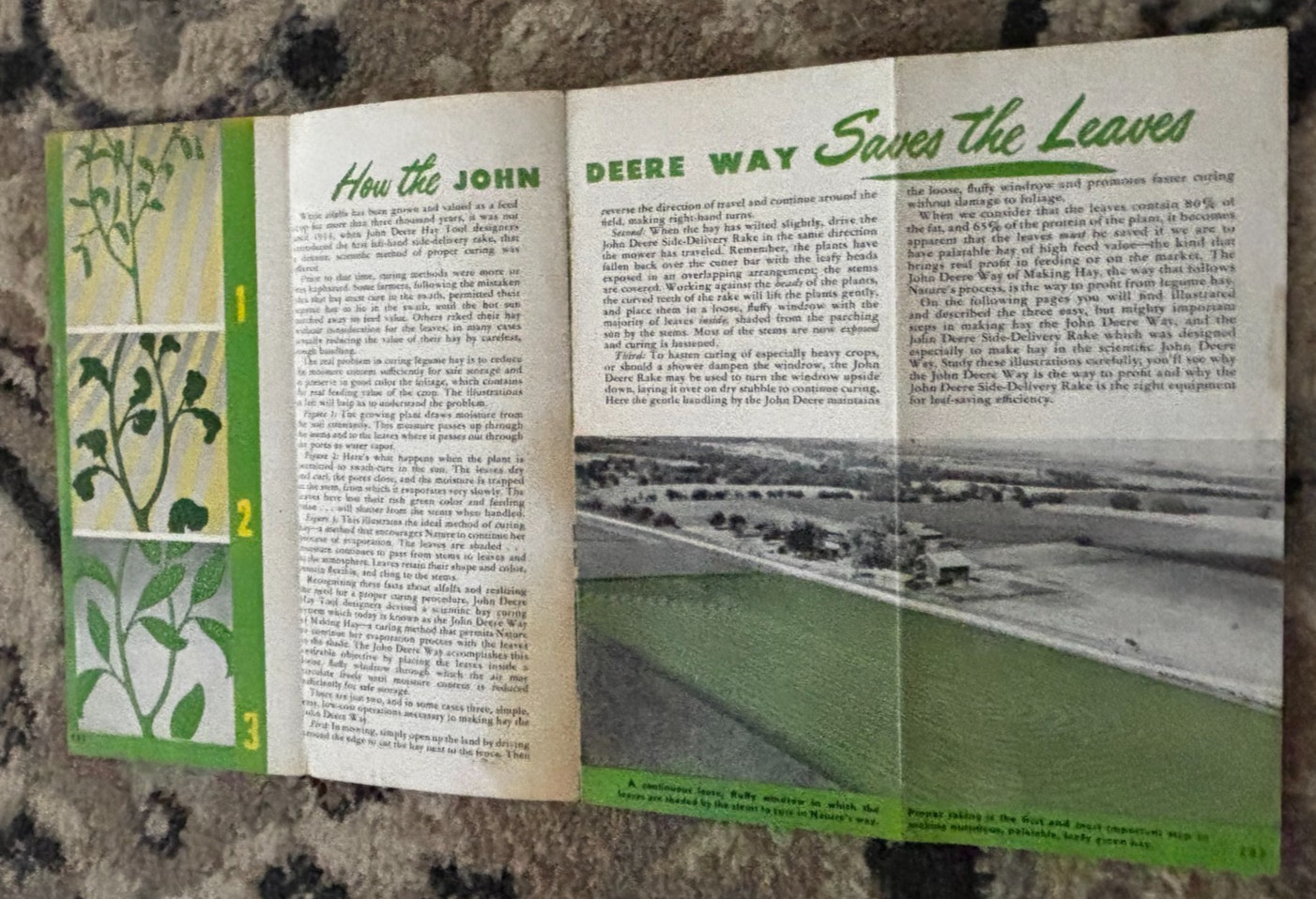 John Deere Making Hay the John Deere Way For 1954 Brochure DCPA26