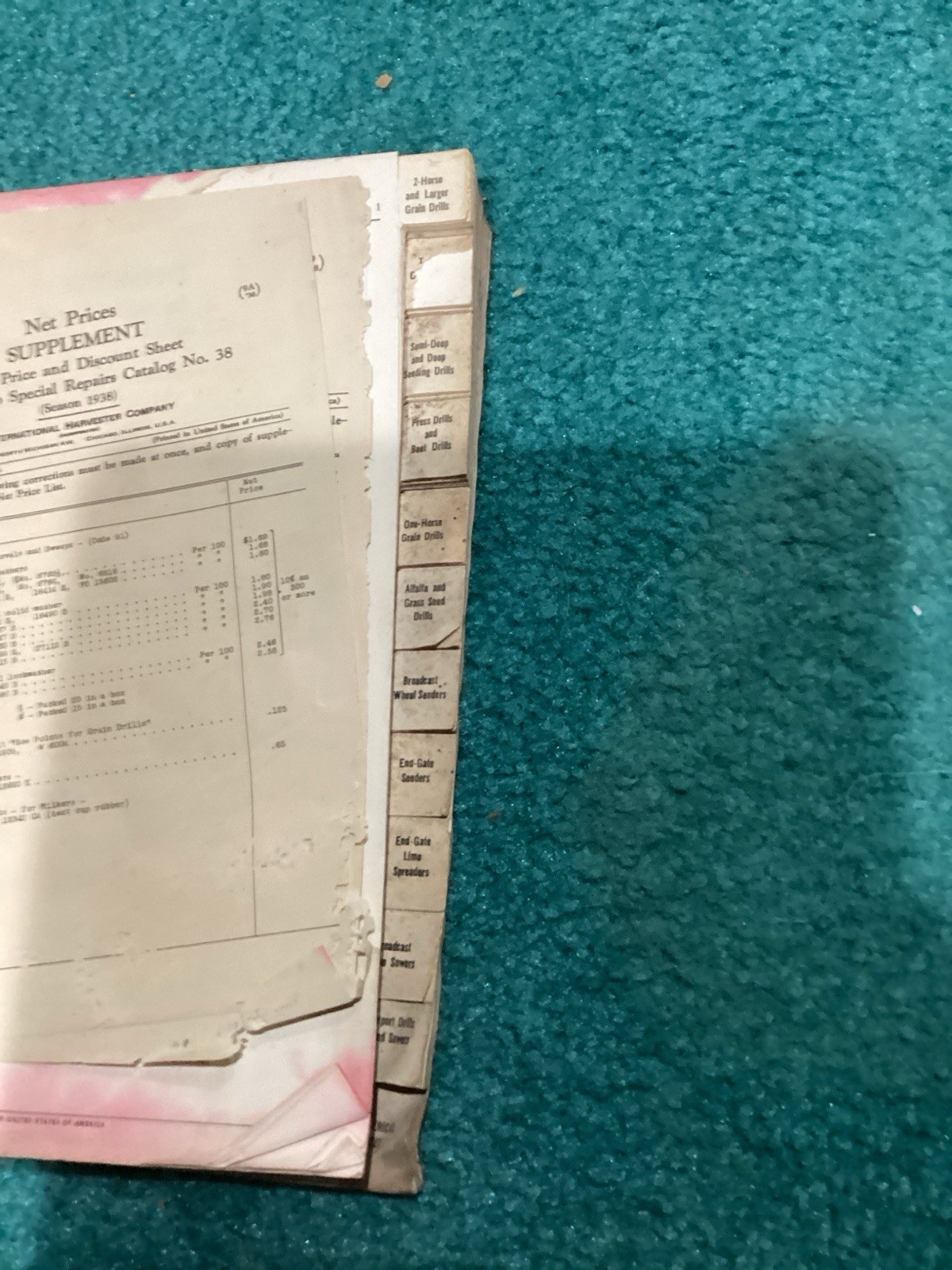 Vintage McCormick-Deering International Repairs Catalog No. 70-SM