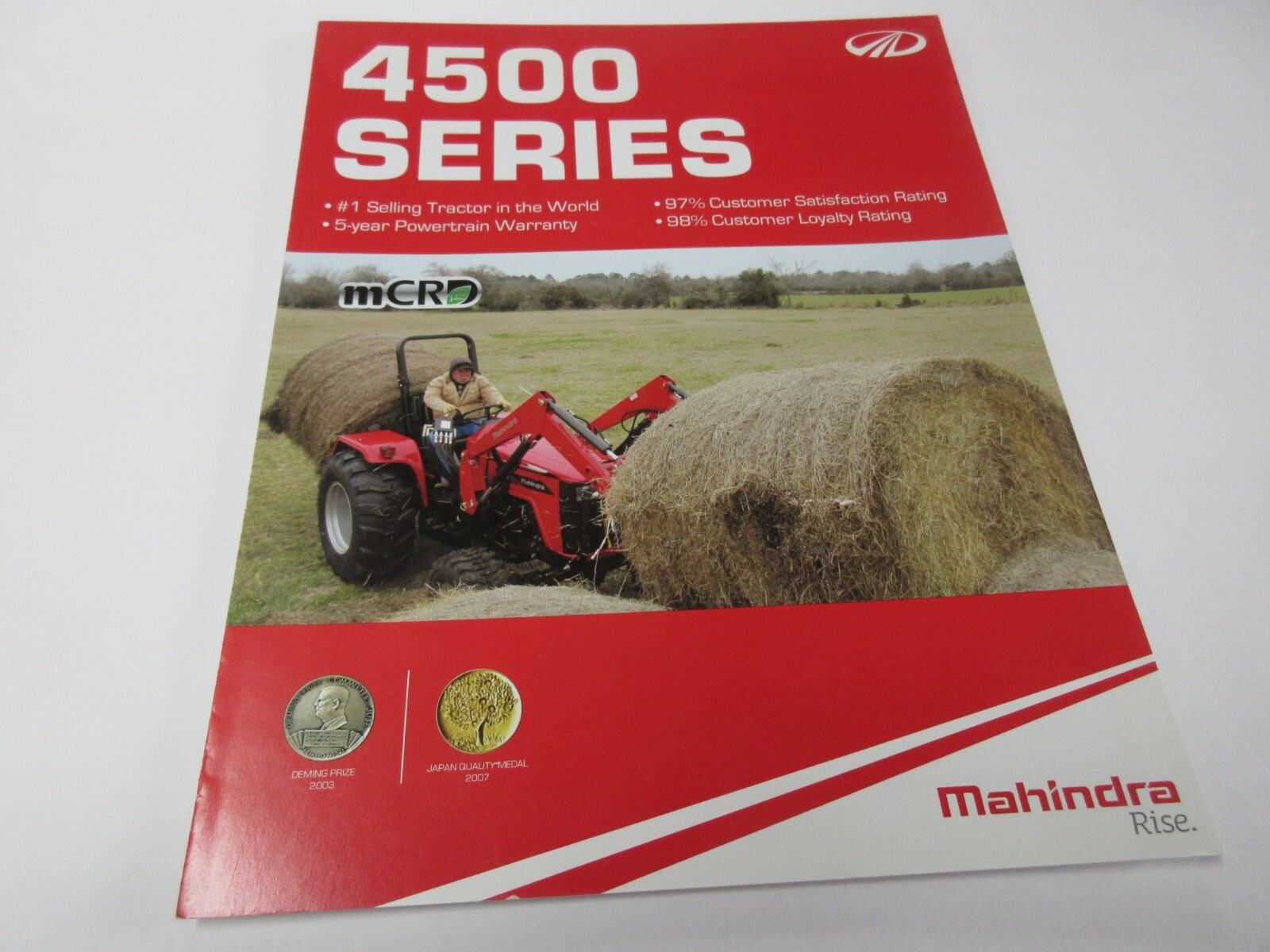 Mahindra 4500 Series Tractor Brochure 6 Page