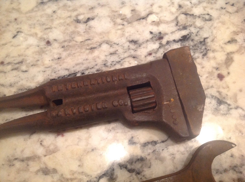 Vintage International Harvester Tractor Monkey Wrench Antique Massey Harris