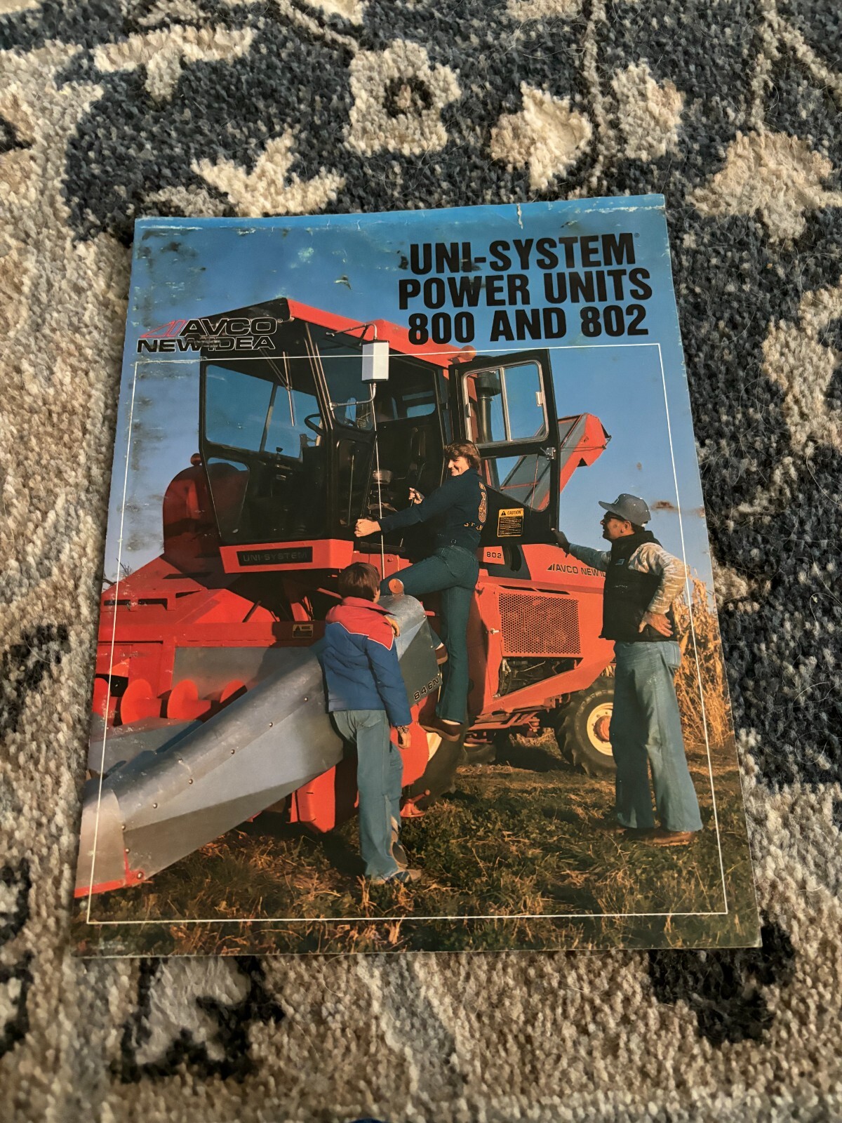 New Idea 800 802 Power Unit Uni-System Brochure FCCA24