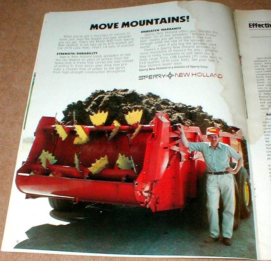Sperry New Holland News Full Color 1981 Magazine Vol 28 No 5