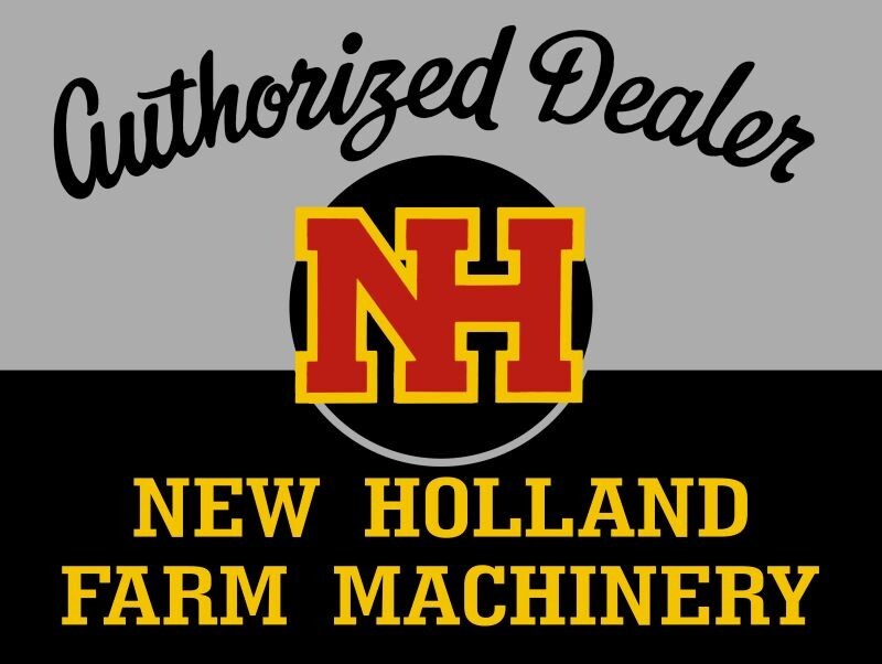 New Holland Farm Machinery Authorized Dealer New Metal Sign: 9×12&Prime; Free Shipping