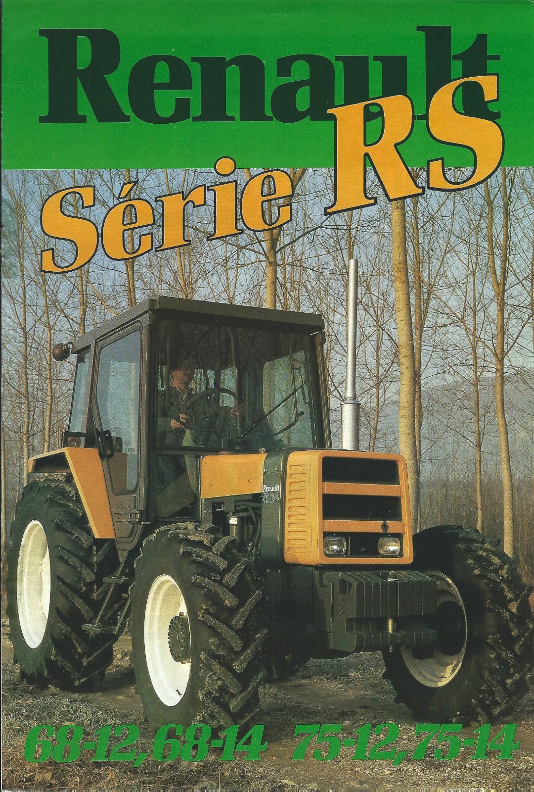 Farm Tractor Brochure – Renault – RS series – c1994 – FRENCH language (F6478)
