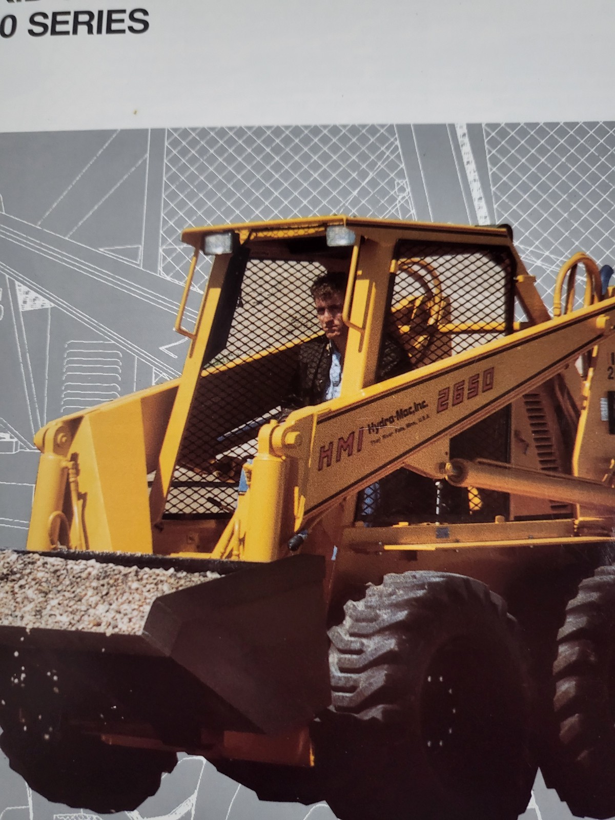 Vintage 1991 Hydra Mac 1450 1850 2650 Skid Steer Loader BROCHURE TRF Minnesota