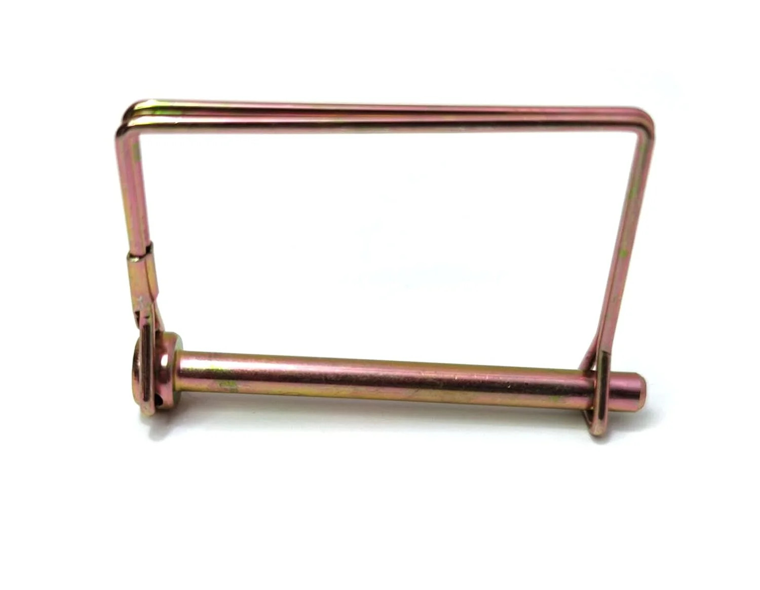 Wire Lock Pin, Trailer Coupler Pin,Hitch pin,1/4 Inch, 10 Pieces, Square, Gold