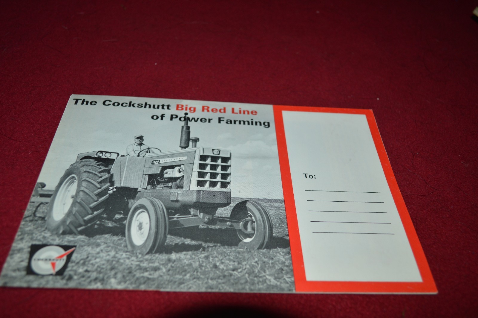 Cockshutt Oliver Tractor Buyers Guide For 1966 Mailer Dealer&rsquo;s Brochure YABE8