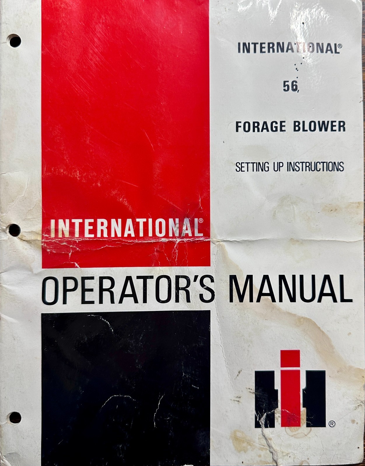 1980 International 56 Forage Blower Operator&rsquo;s Manual – MC17