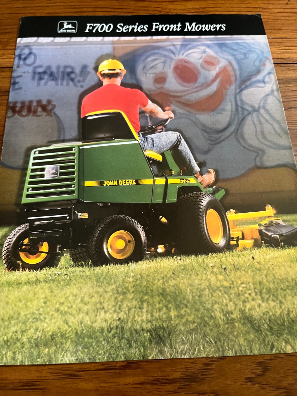 John Deere F700 Series Front Mowers For 1994 Brochure AMIL21