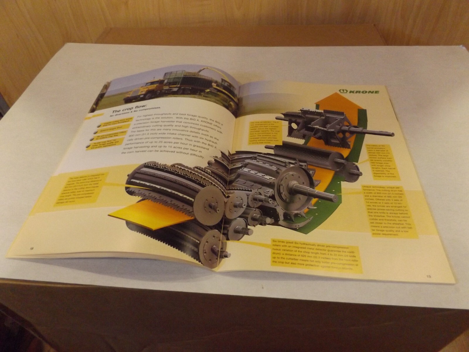 KRONE SELF-PROPELLED BIG-X FORAGE HARVESTER. LITERATURE # BIG X (USA) 02/06