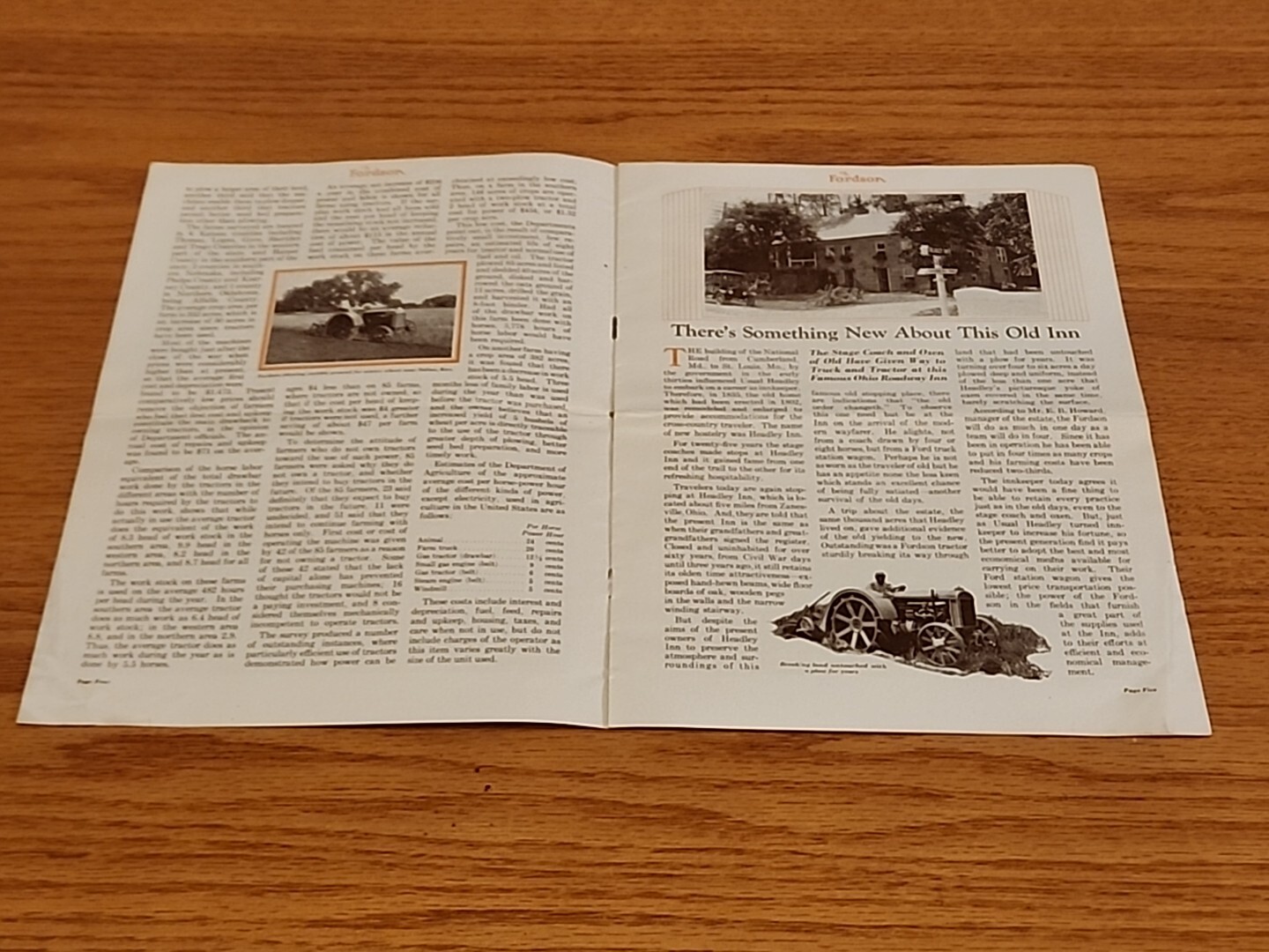 The Fordson Magazine October 1925 Vintage Original