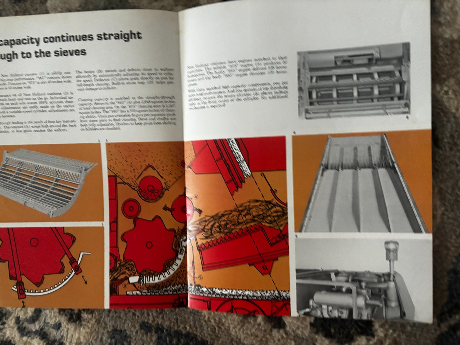 New Holland 975 985 995 Combine For 1970 Brochure DCPA26