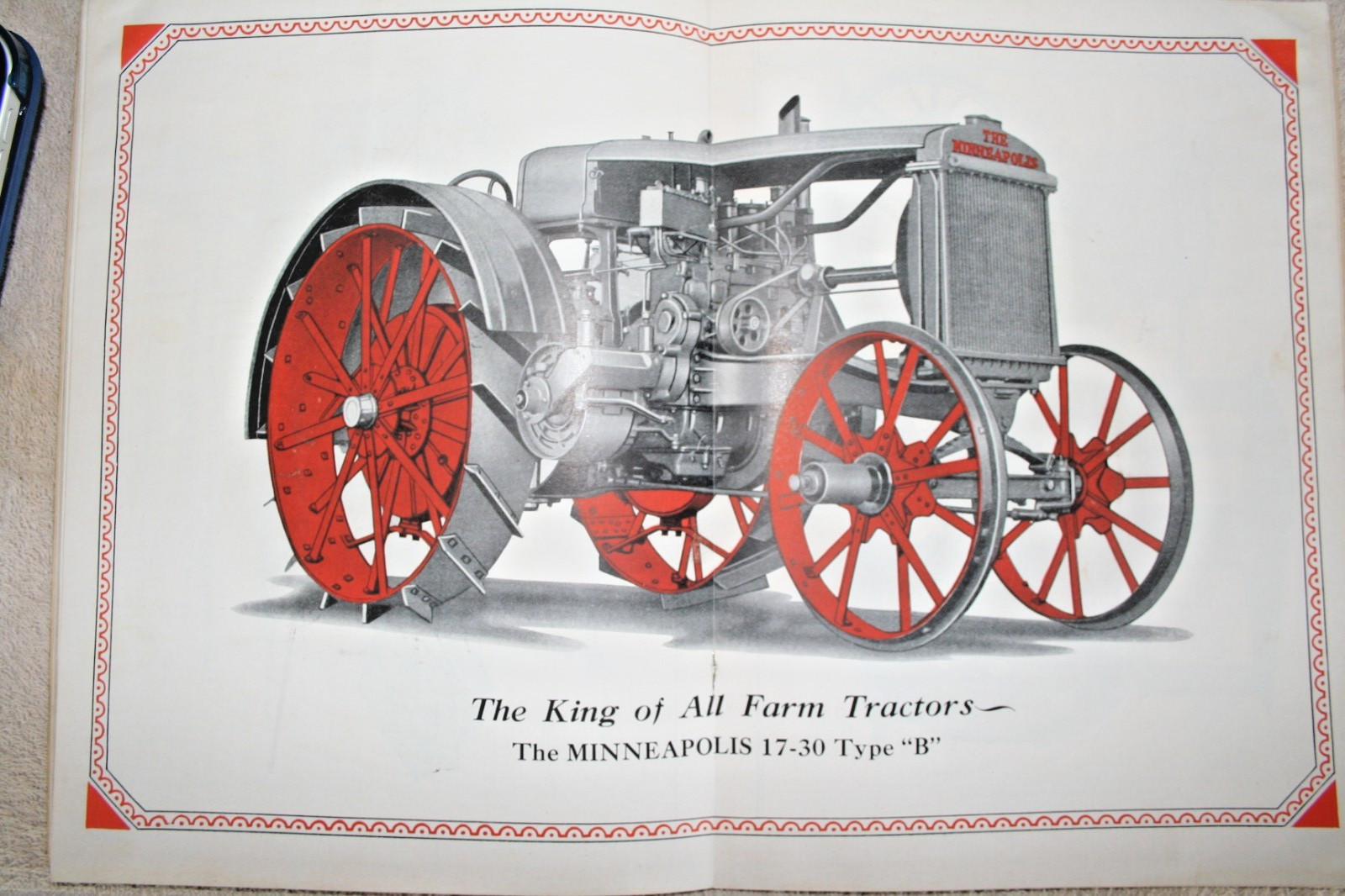 MINNEAPOLIS THRESHING MACHINE CO.BROCHURE 1917