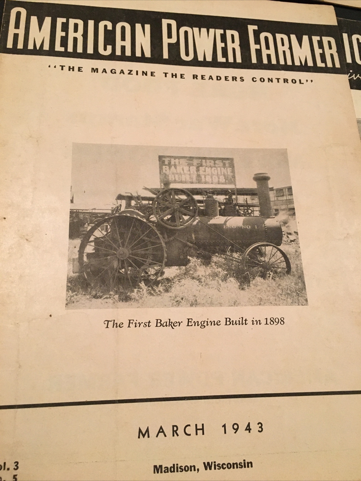 (6) 1941-43 American Power Farmer Magazines Tractor WW2 Bonds Madison Wisconsin