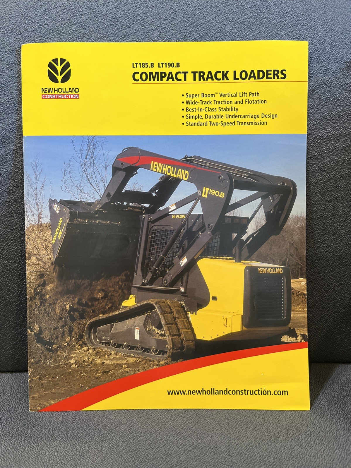 New Holland LT190.B Track Loader Sales Brochure