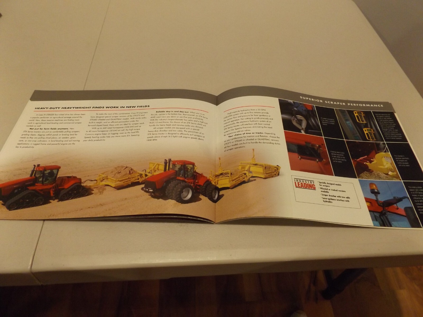 CASE-IH STX SERIES STEIGER TRACTORS 275-440 hp, # AE-388090-R1 2000