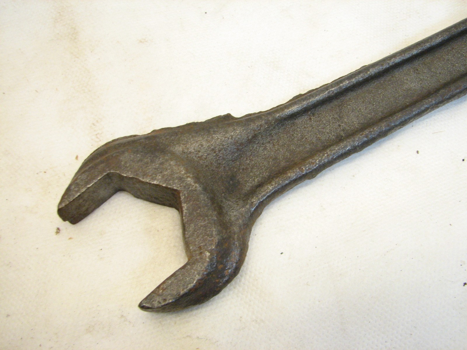 Antique Unadilla Silo Co Cast Iron Tractor Wrench Farm Tool Advertising 1-1/4
