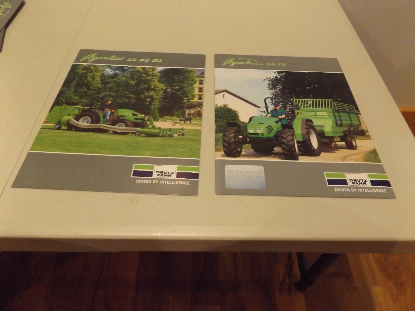 2-pc. DEUTZ FAHR AGCOKID 30 40 50, AGCOLUX 60 70, LIT #AGROKIDBR02 (01-05)