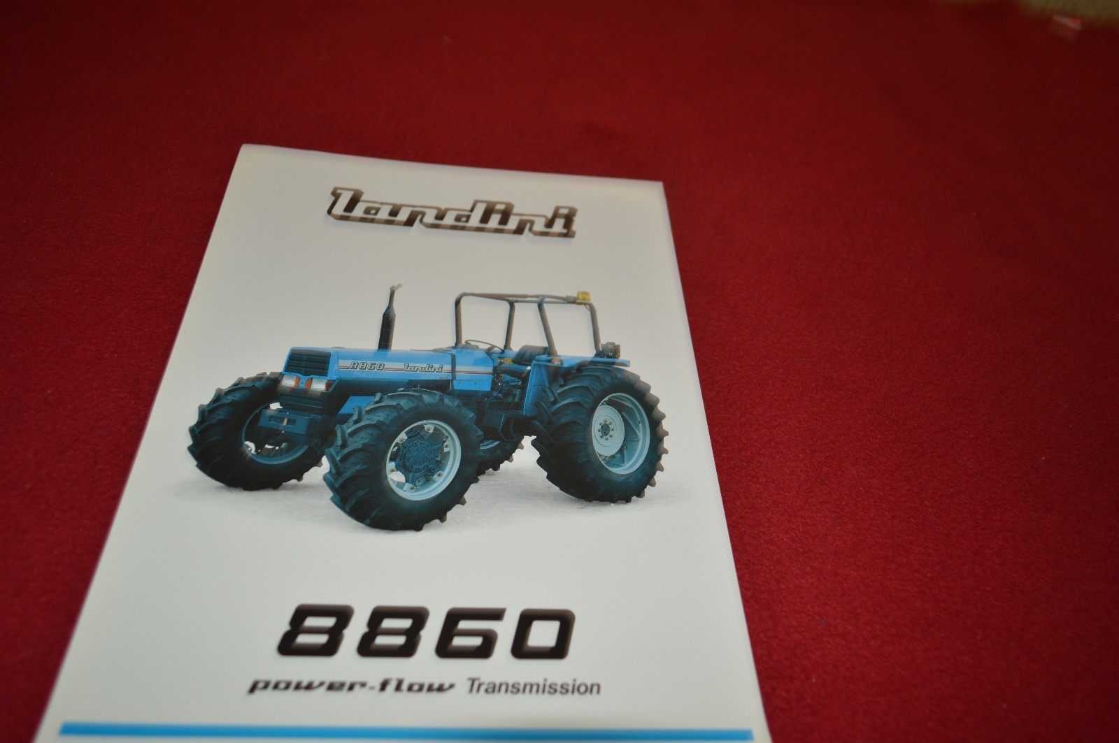 Landini 8860 Tractor Dealers Brochure DCPA