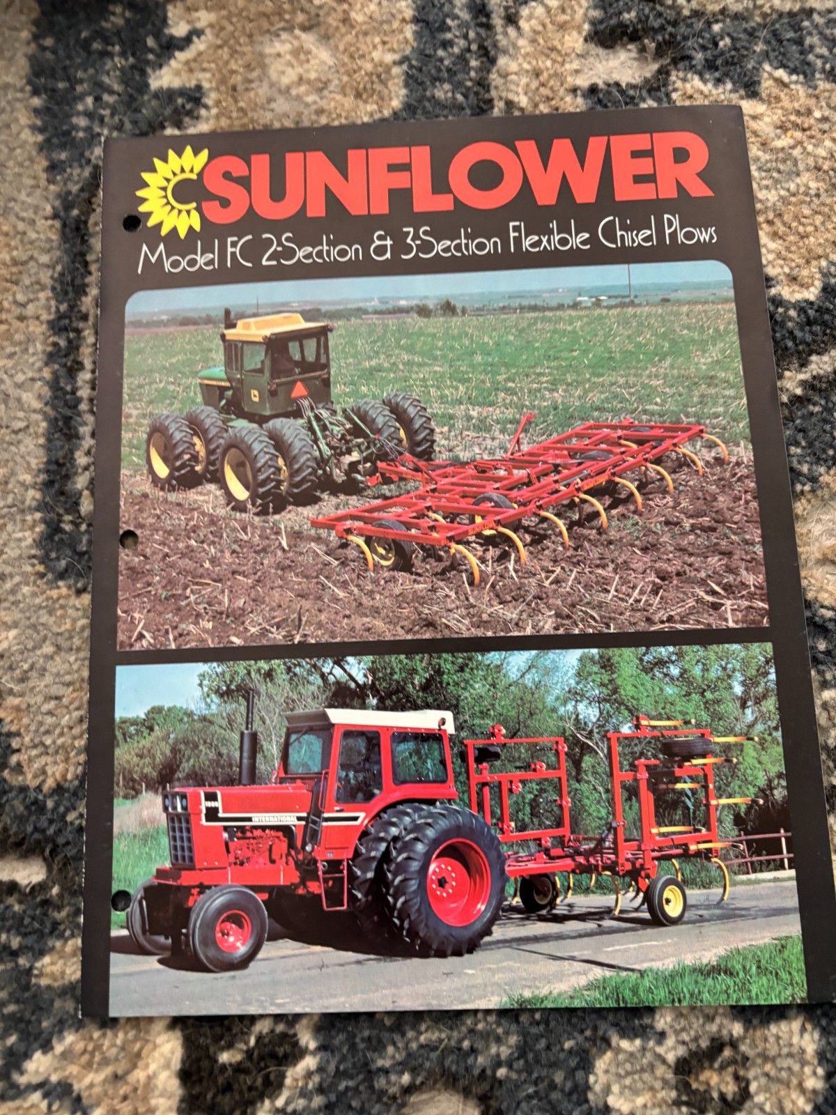 Sunflower FC 2 & 3 Section Flexible Chisel Plows Brochure AMIL26