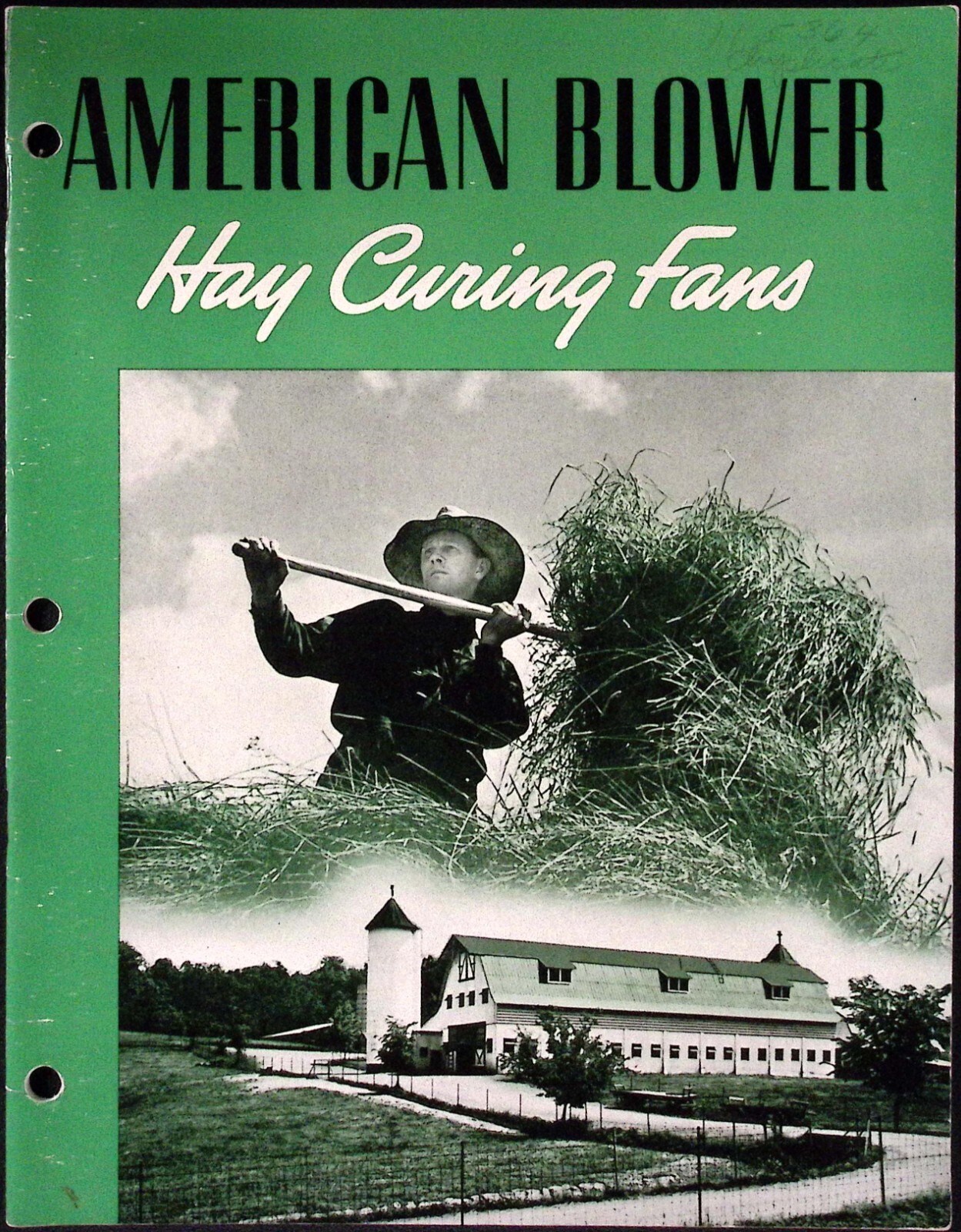 1950s American Blower Hay Curing Fans American Blower Co Dealer Brochure