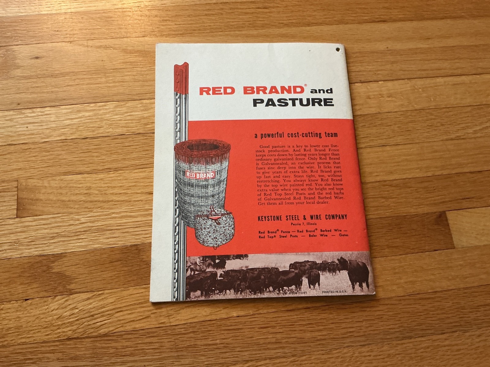 Vintage Weyerhaeuser Co. Farm Records Book