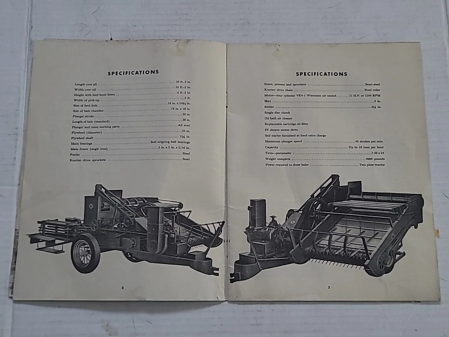 Farm Manual – New Holland 76 – Pick-Up Baling Press Instructions