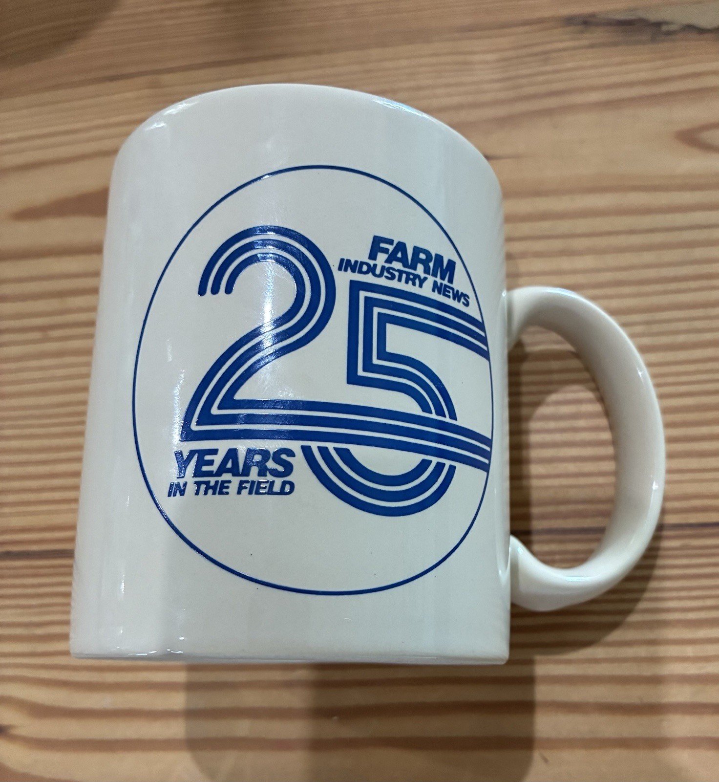 Vintage 1992 National Farm Machinery Show Mug Farm Industry News 25 Years