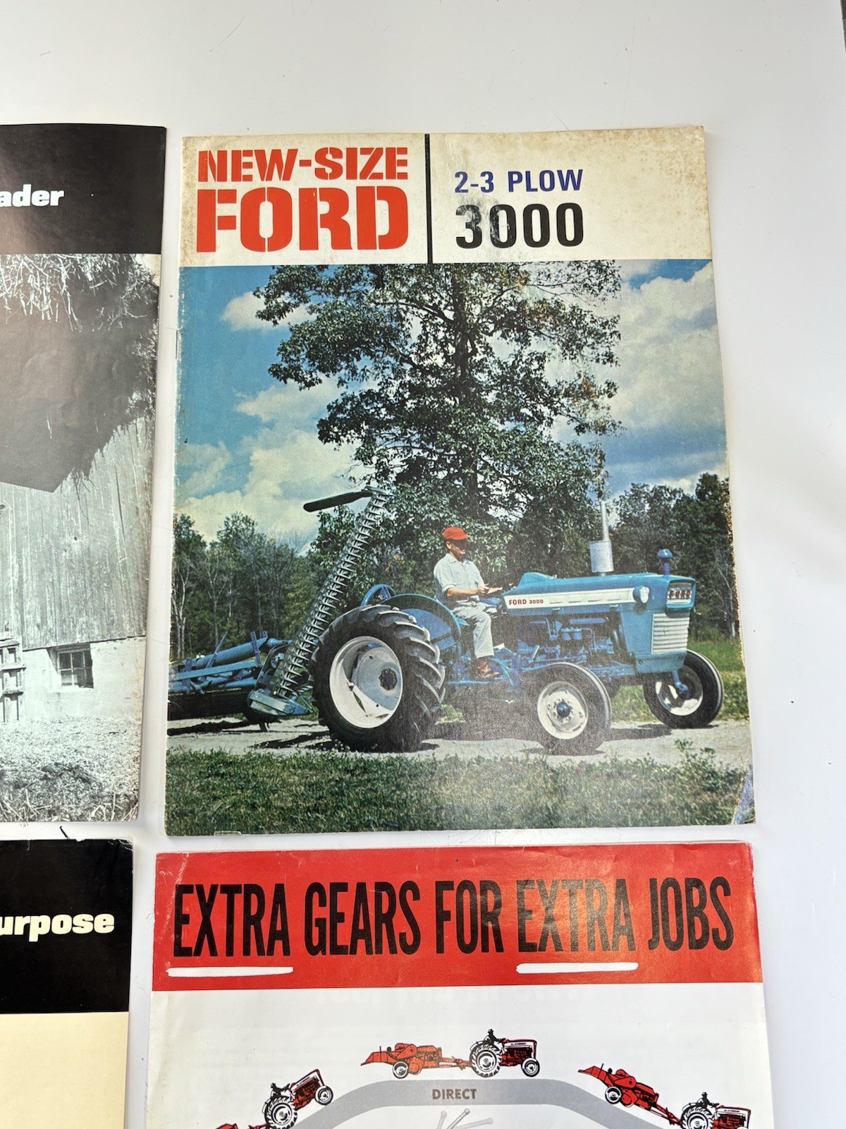Group Of (6) 1960’s 1970’s Ford Tractor / Implement Dealer Brochures