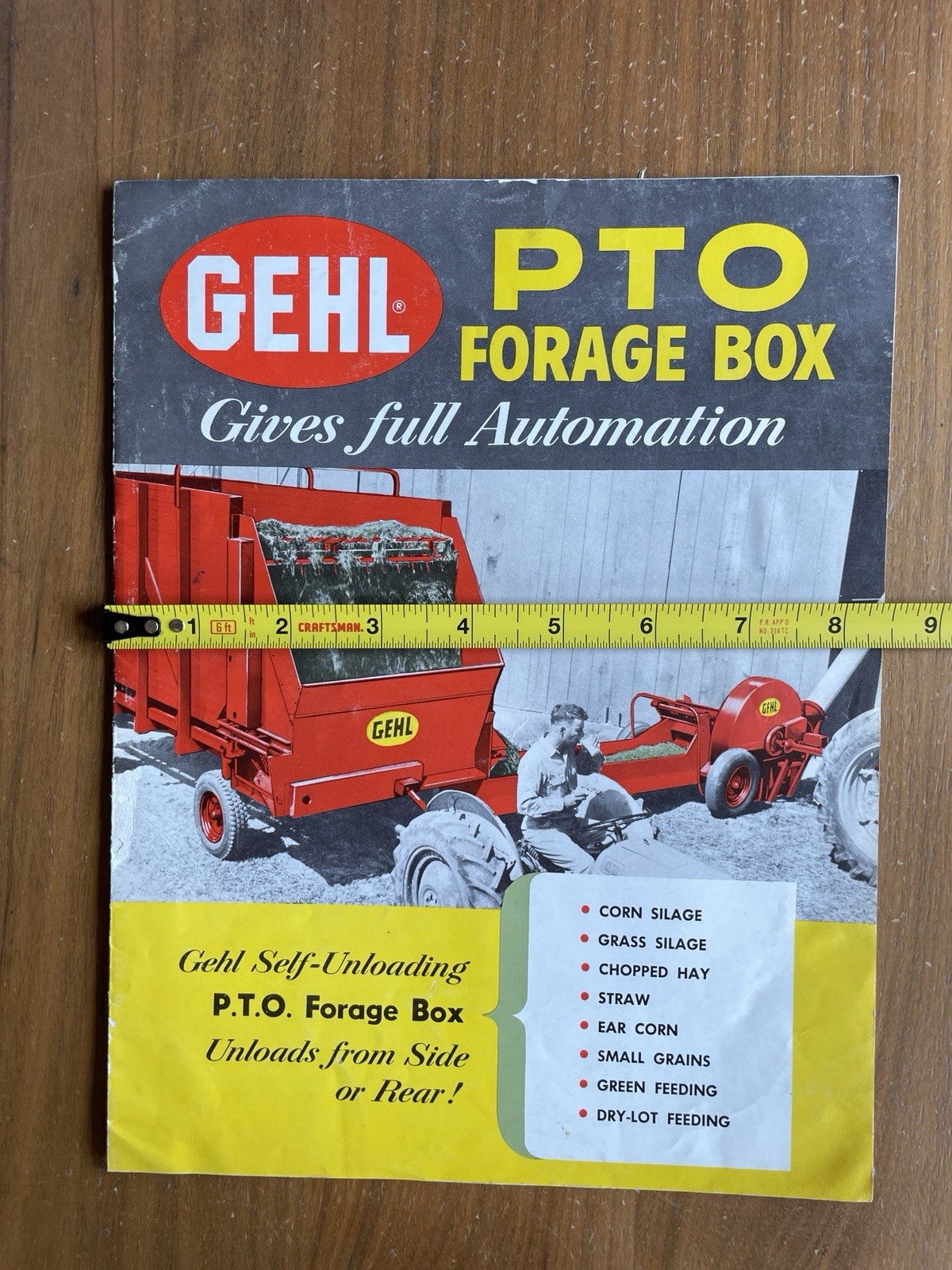 Gehl PTO Forage Box Brochure