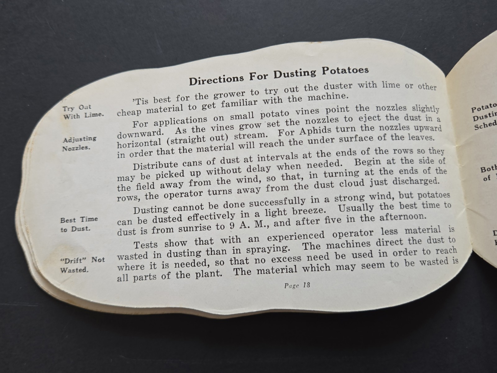 Niagara Potato Dusts Sprayer Company Dealer Booklet Pamphlet Middleport New York