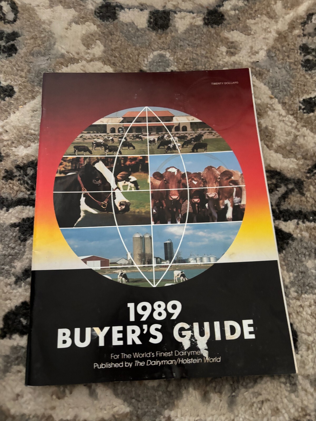 Holstein World Buyers Guide For 1989 Brochure FCCA25