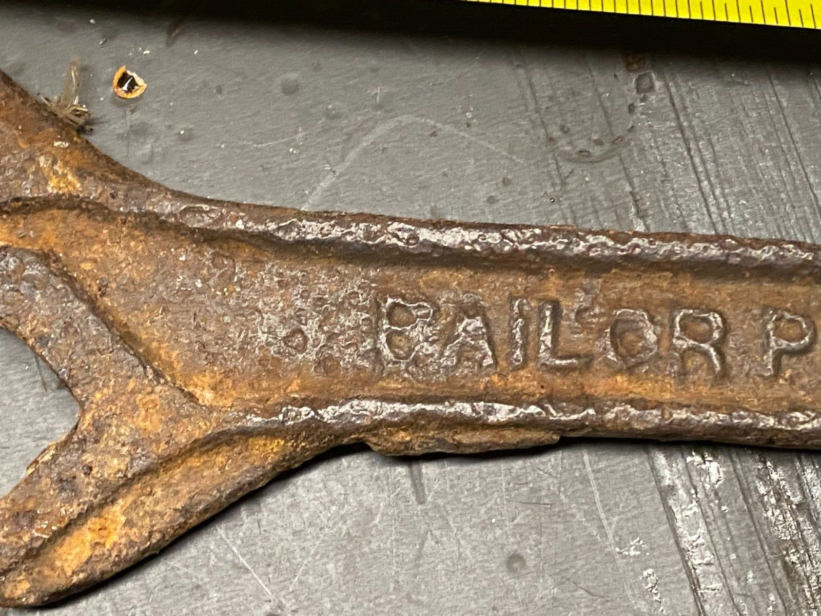 BAILOR PLOW Co. Vintage Cultivator Wrench #C49 BAILOR PLOW Atchison Kansas FARM