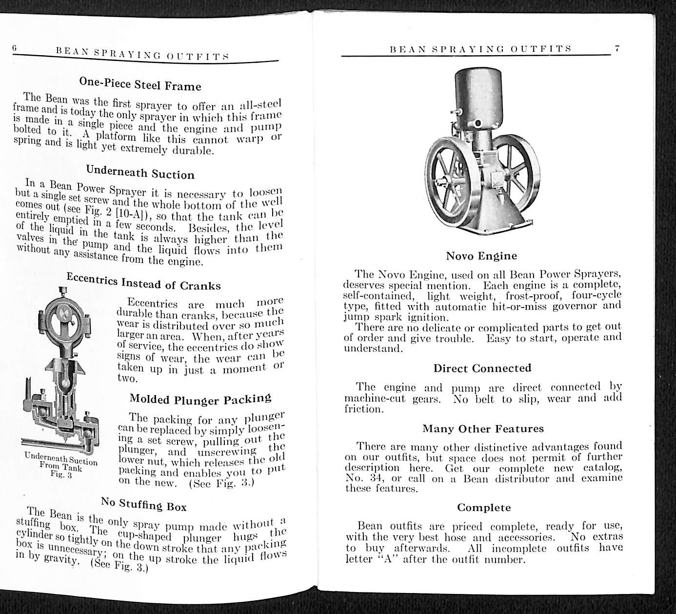 Bean Spray Pump Co Lansing, MI Hand and Power Sprayers Catalog No. 34 32pp (#2)