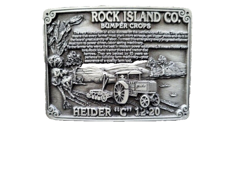 Heider Buckle Model « C » s/n 008