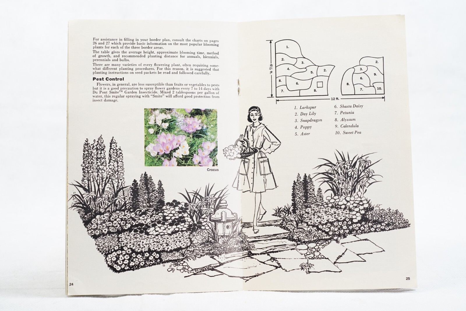 1963 Lawn and Garden Guide Dupont Vintage Agricultural Brochure