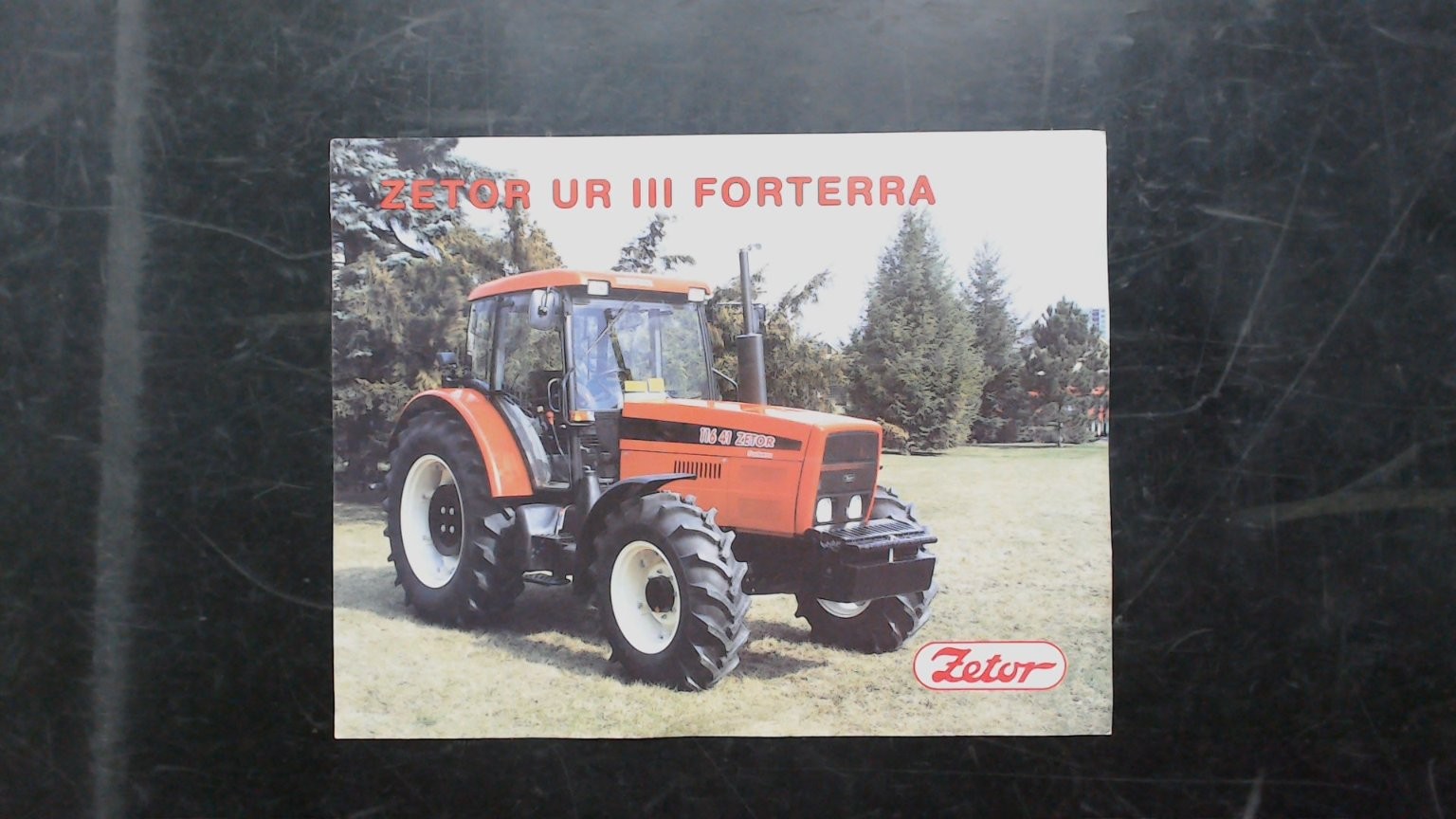 Zetor UR III Forterra Agricultural Brochure Tractor Specs Vintage