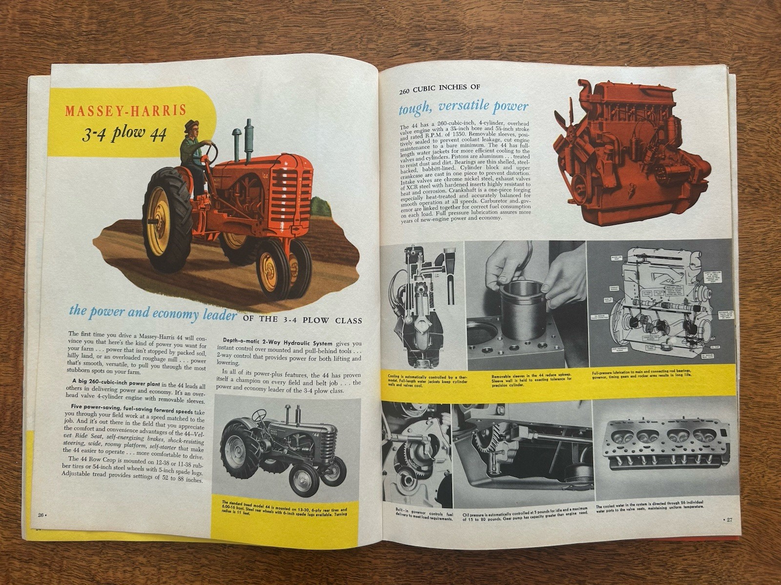 VINTAGE MASSEY HARRIS BUYERS Full Tractor GUIDE Orchard Hillside Rice CATALOG